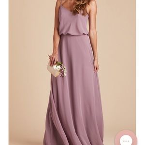 Birdy Grey Gwennie chiffon mauve dress